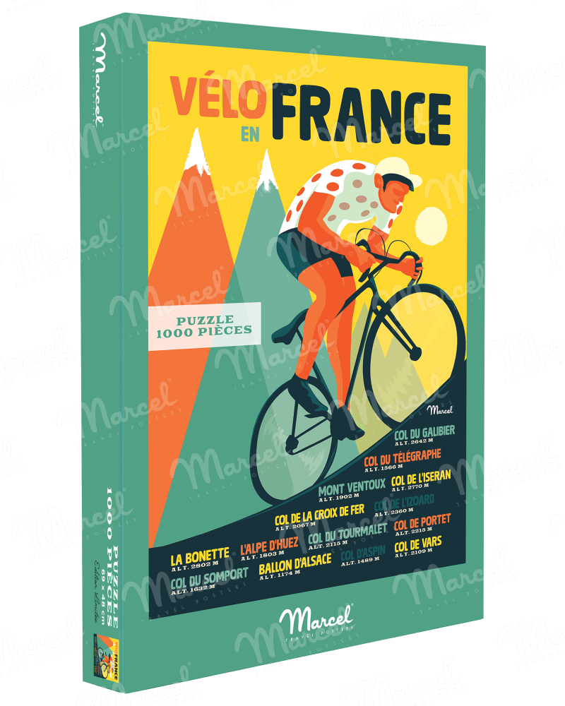 Puzzle "Cycling in France"