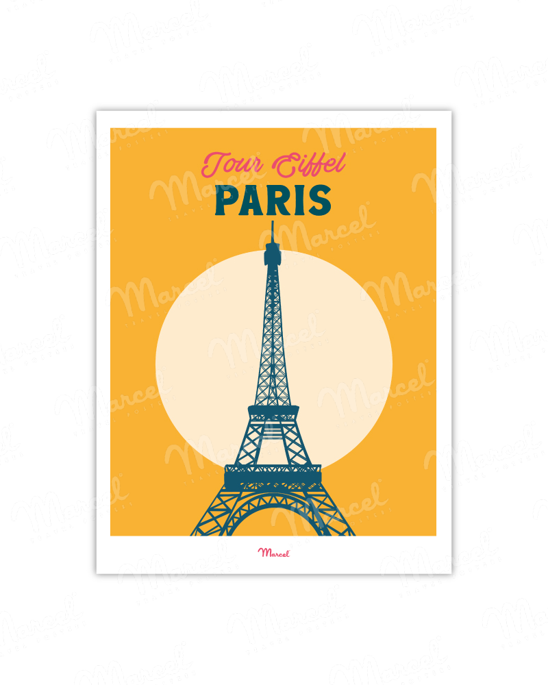 Affiche Travel Color PARIS...