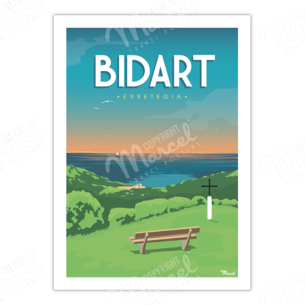 Poster Bidart "Erretegia"