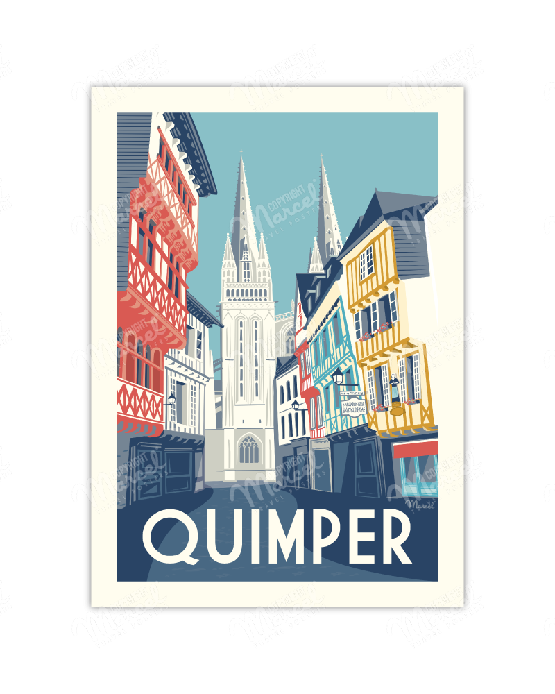 Affiche-Quimper-Rue-Kéréon