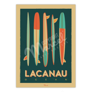 Affiche-Lacanau-Surfboards