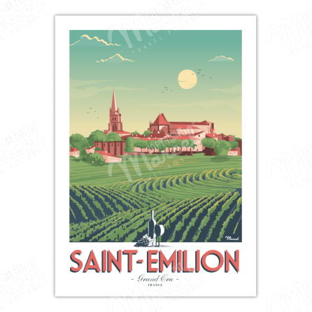 Poster SAINT-EMILION