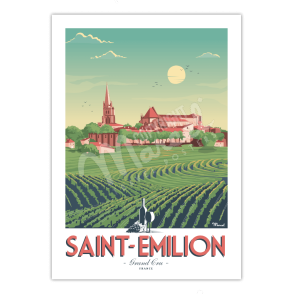 Poster SAINT-EMILION