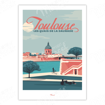 Poster-TOULOUSE-Quais-de-la-Daurade