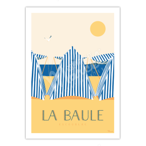 Poster LA BAULE "The Tents"