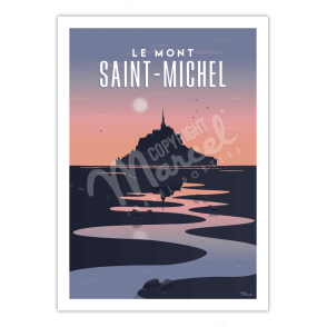 Poster MONT-SAINT-MICHEL