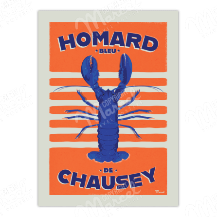 AFFICHE HOMARD DE CHAUSEY