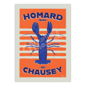 AFFICHE HOMARD DE CHAUSEY