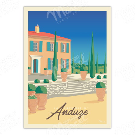 Poster ANDUZE POTTERY