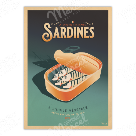 Poster THE SARDINES