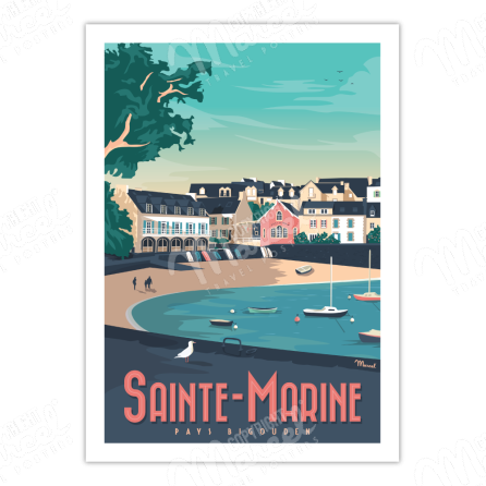 Poster SAINTE-MARINE
