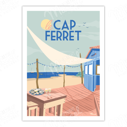 Poster CAP FERRET "Oyster Boxes"