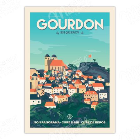 Poster GOURDON