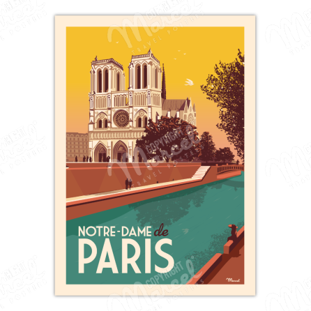 Affiche NOTRE-DAME DE PARIS