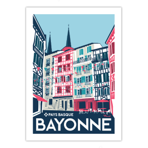 Affiche-Bayonne-Rue-Argenterie