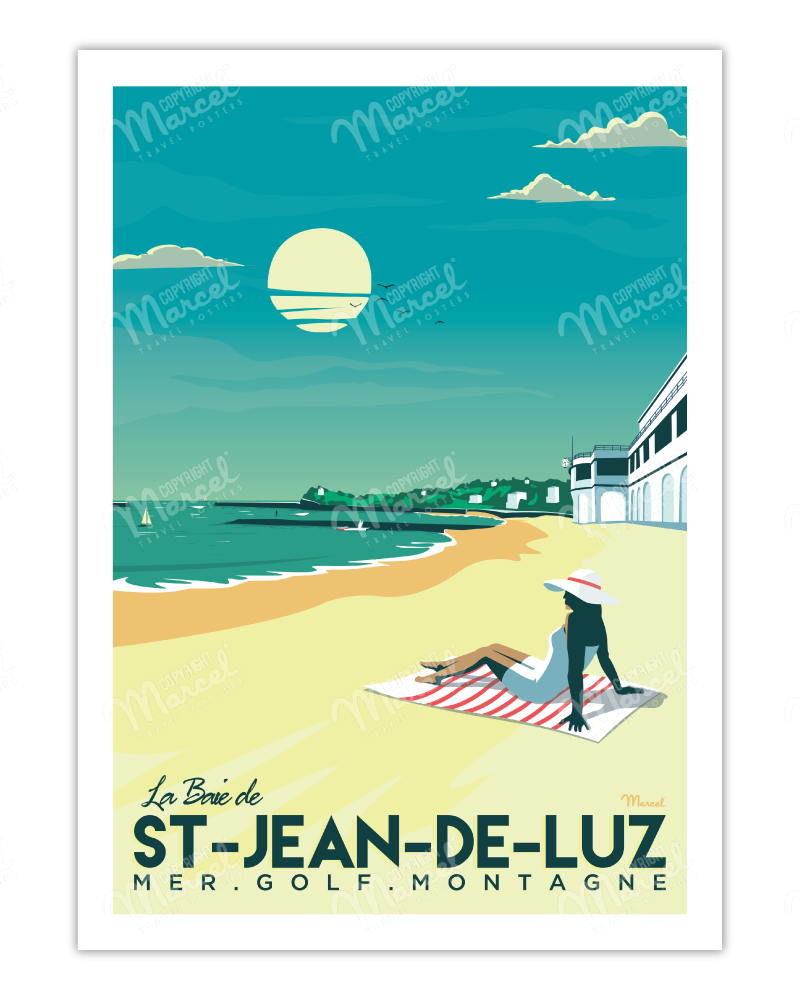 Affiche Saint-Jean-de-Luz...