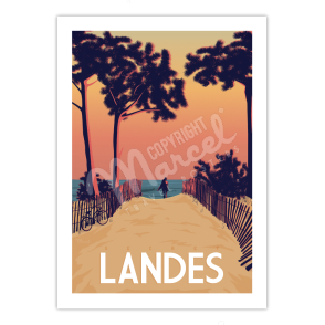 Affiche "Secret Landes"