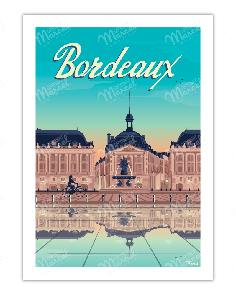 Affiche-Bordeaux-Place-de-la-Bourse