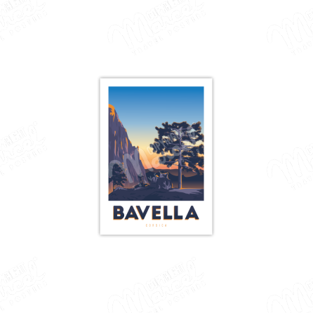 Postcard Corsica "Randonnée à Bavella"