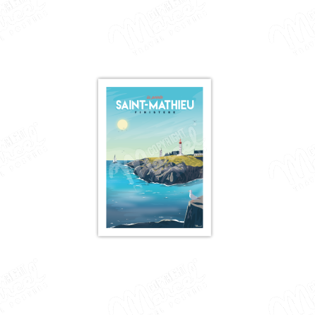 Carte Postale La Pointe Saint-Mathieu