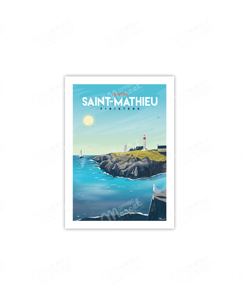 Carte Postale La Pointe Saint-Mathieu