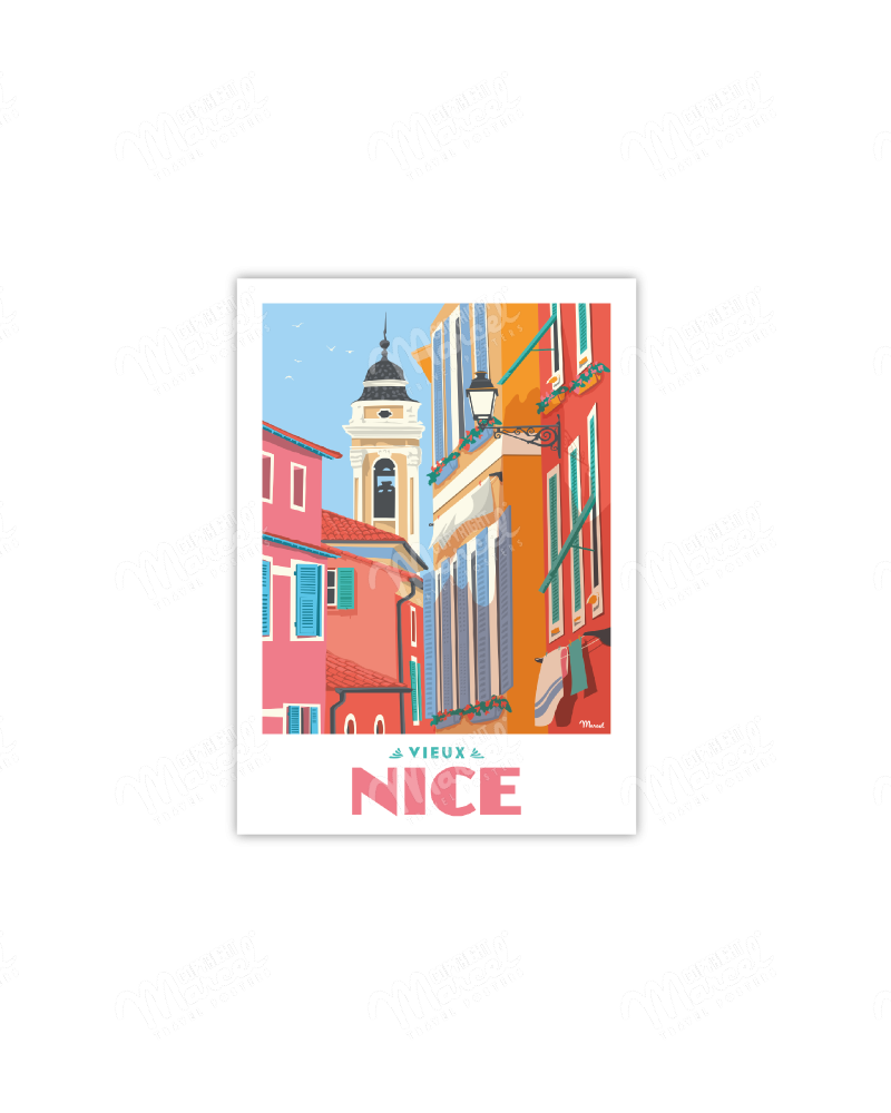 Cartes Postales Marcel NICE "Le Vieux Nice"