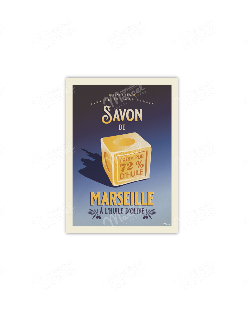 Cartes Postales Marcel SAVON DE MARSEILLE