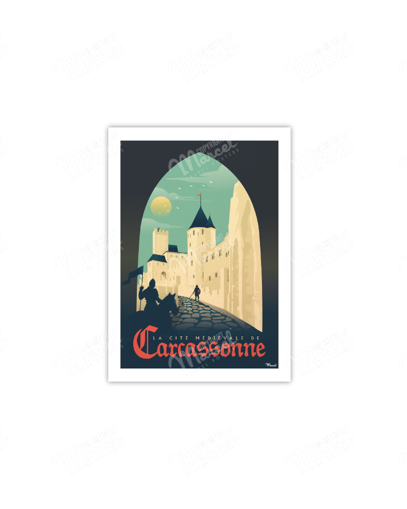 Carte Postale CARCASSONNE ''La Cité Médiévale''