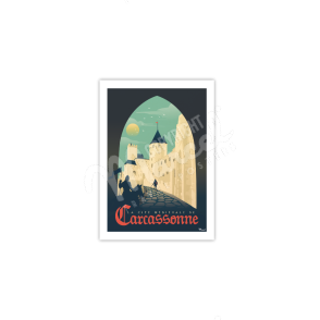 Carte Postale CARCASSONNE ''La Cité Médiévale''