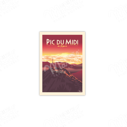 Cartes Postales PIC DU MIDI de Bigorre
