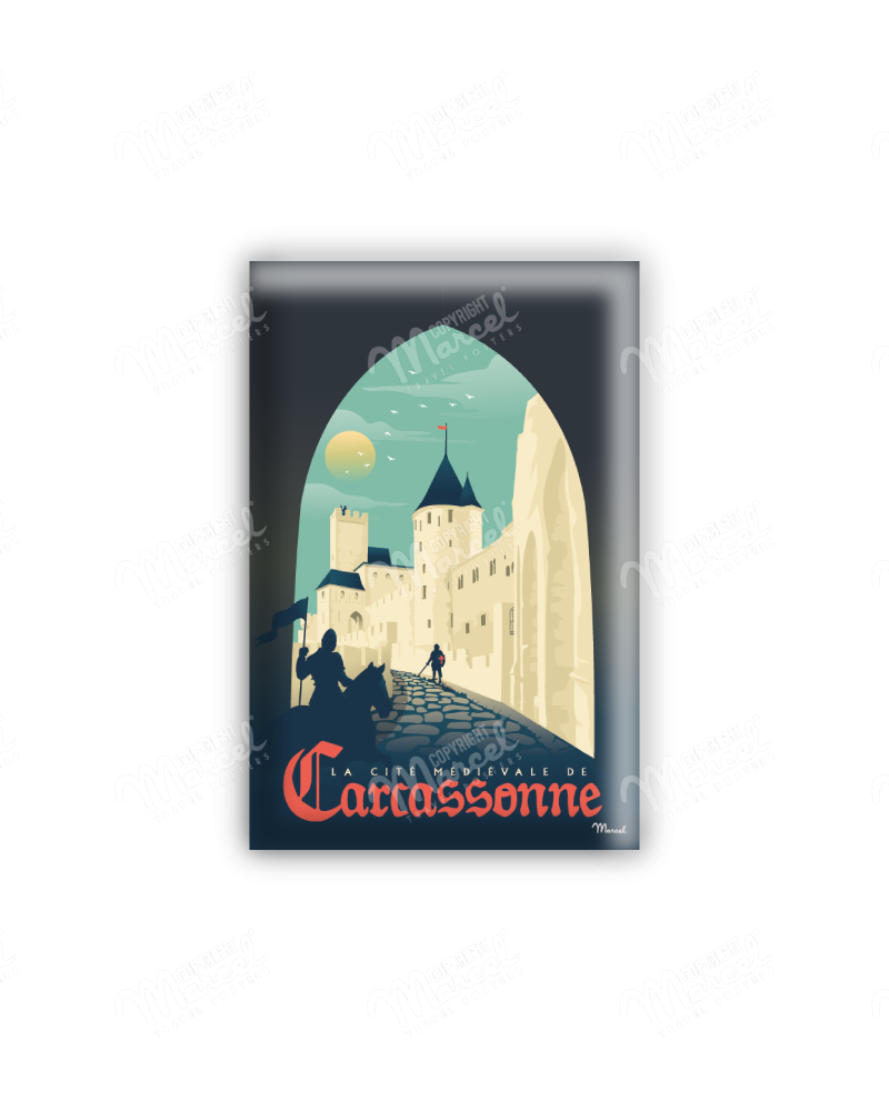 MAGNET CARCASSONNE "La Cité...