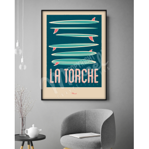 Affiche-La-Torche-Surfboards