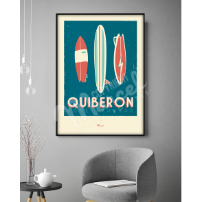 Affiche-quiberon-Surfboards