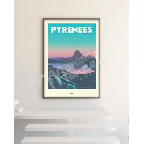 Poster-PYRENEES-Lacs-d-Ayous