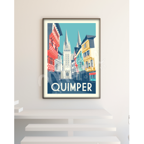 Poster-QUIMPER-Rue-Kereon