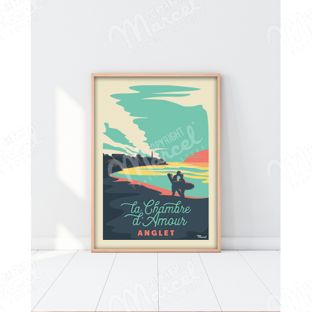Affiche ANGLET "Chambre d'Amour"