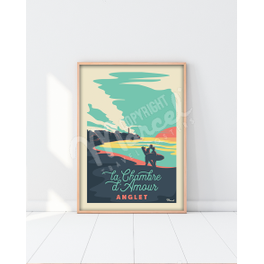 Affiche ANGLET "Chambre d'Amour"