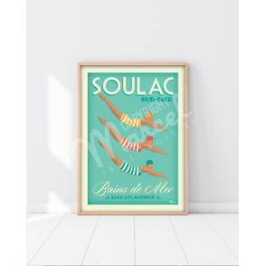 Poster SOULAC "Sea Bathing"