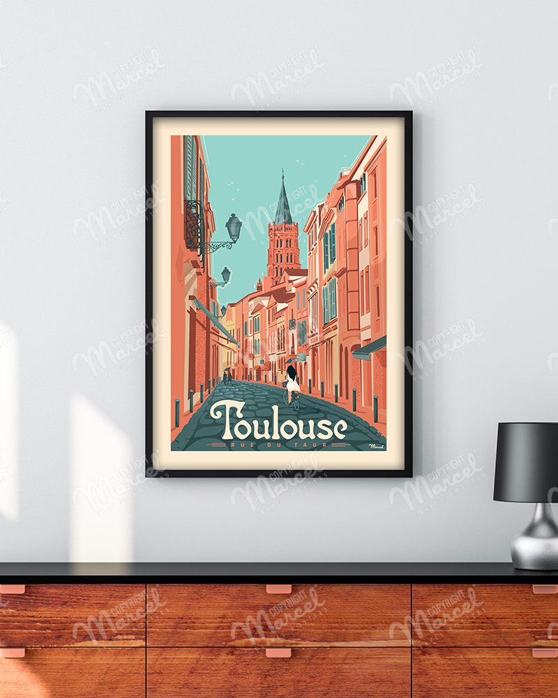 Vintage Poster TOULOUSE 