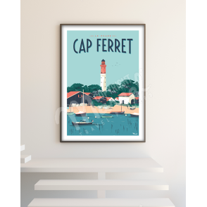 Poster CAP FERRET "The Lighthouse"