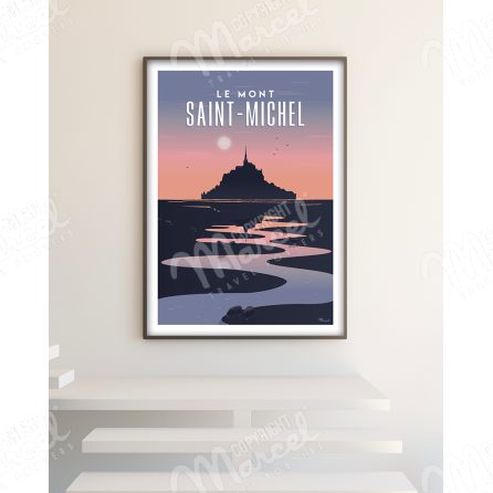 Poster MONT-SAINT-MICHEL