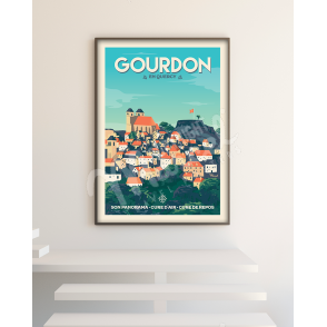 Affiche GOURDON