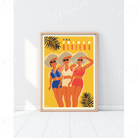 Poster "French Riviera"