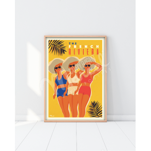 Affiche "The French Riviera"