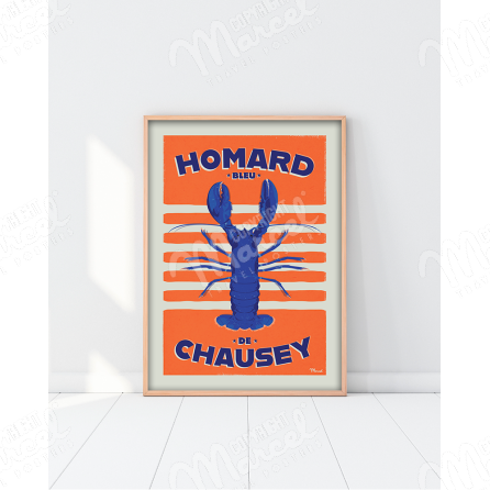 AFFICHE HOMARD DE CHAUSEY