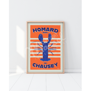 AFFICHE HOMARD DE CHAUSEY