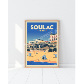 Poster SOULAC "The Pontoon"