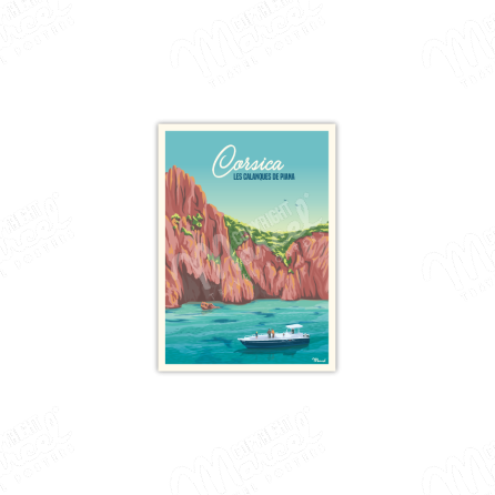 Postcard Corsica « Calanques de Piana »
