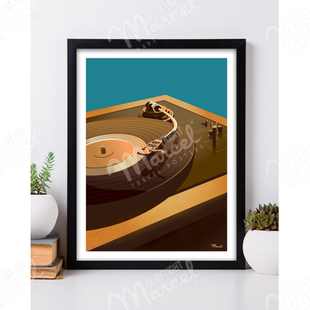 Poster "Turntable"