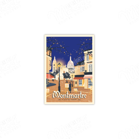 Postcard MONTMARTRE "Place du Tertre"